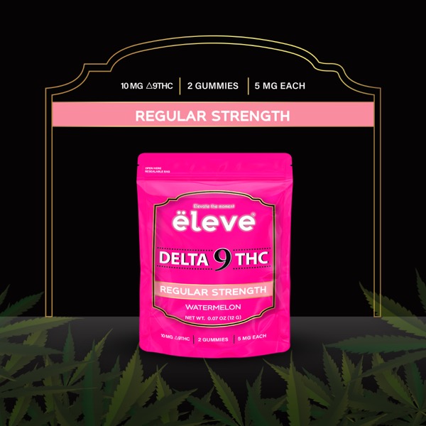 ëleve Delta 9 THC Regular Strength Watermelon
