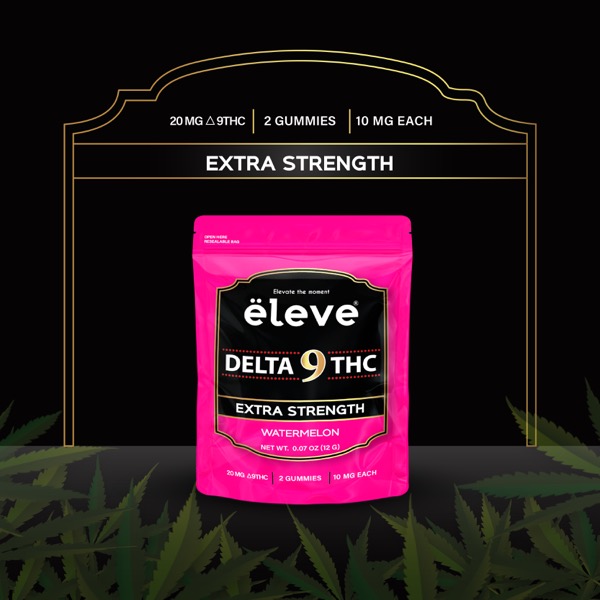 ëleve Delta 9 THC Extra Strength Watermelon
