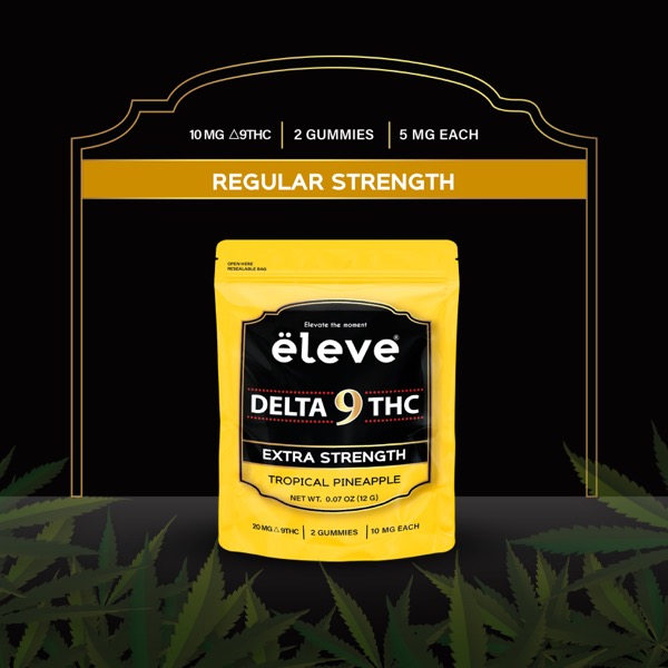 ëleve Delta 9 THC Extra Strength Tropical Pineapple